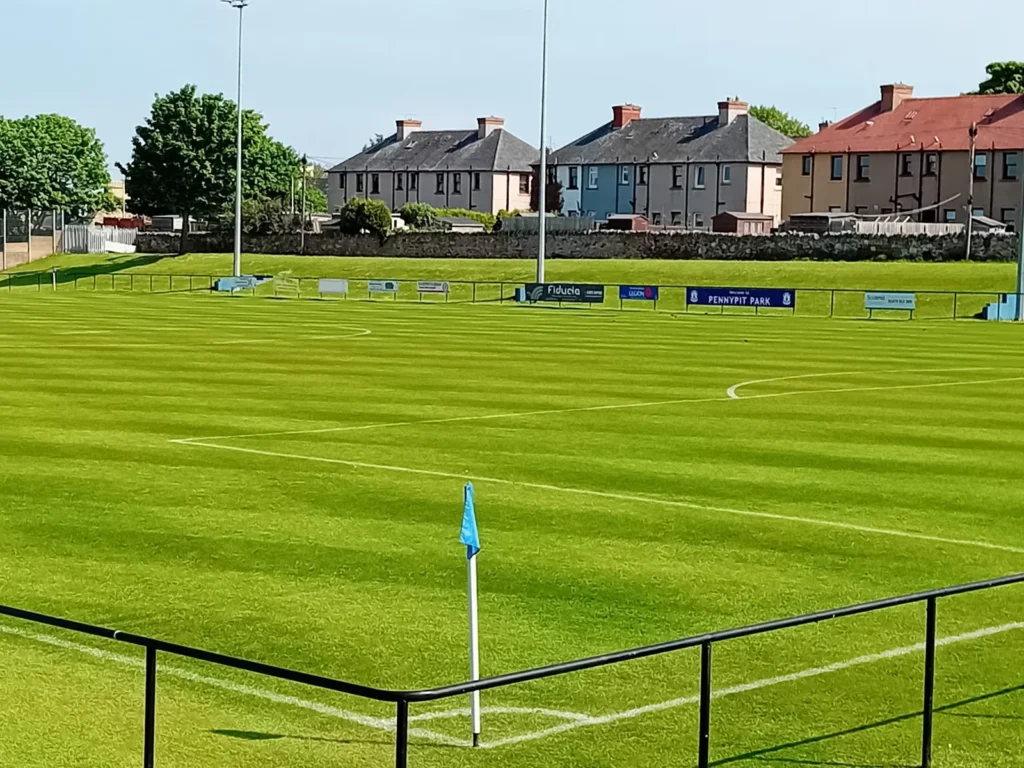 a photo of the preston athletic home ground pitch